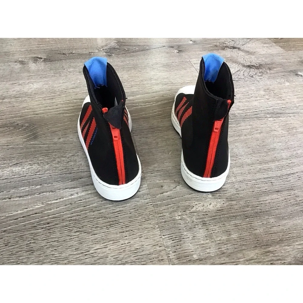 ADIDAS Superstar 360 Rain Boot J 'Black Bright Red' S23967 Kids 12K